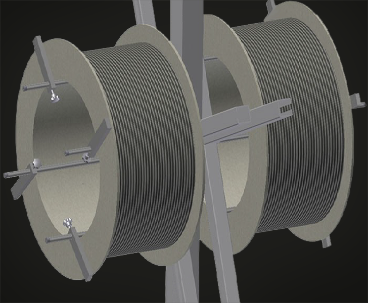 DW 2 Reel mounts Someco